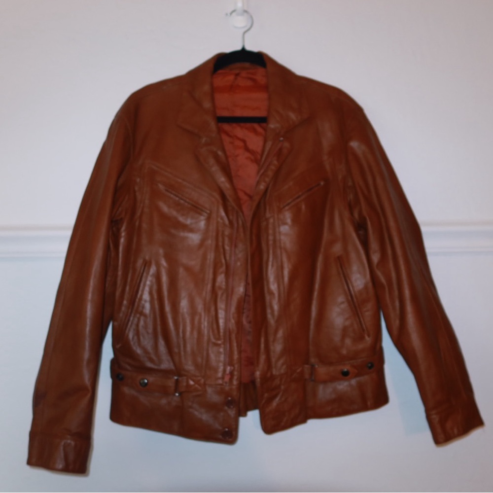Brown Leather Jacket